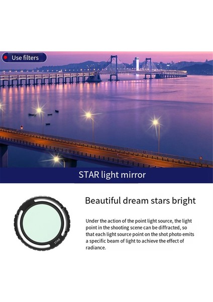 Avata 2 Drone Su Geçirmez Için Star Lens Filtresi (Yurt Dışından) indirimleri
