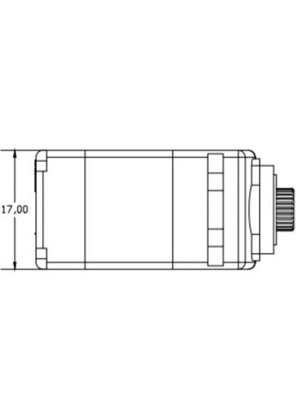 DS319MG Servo Metal Dişli Servo Motor Motor Servo (Yurt Dışından)