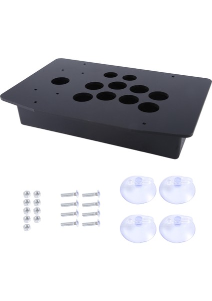 Arcade Joystick Akrilik Panel Kılıf Arcade Oyun Makinesi Dıy Için (Yurt Dışından)