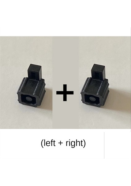 1 Çift Kilit Tokası Nintend Switch Ns Nx Joycon Gümüş (Yurt Dışından)