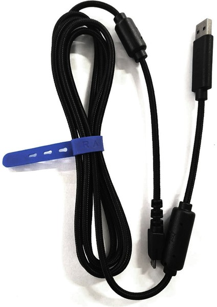 Raıju Oyun Kontrolcüsü Için Naylon Örgülü USB Kablosu (Yurt Dışından)