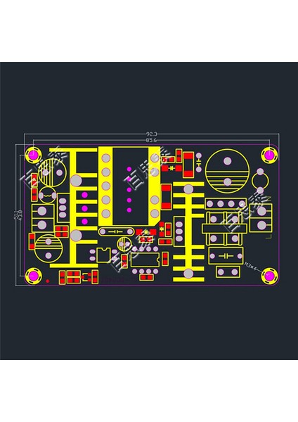 12V6A Anahtarlama Güç Kaynağı Kartı 70W Izole Güç Kaynağı Modülü (Yurt Dışından)