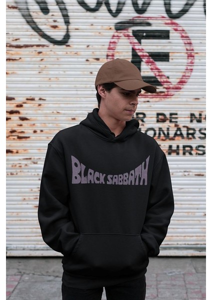 Black Sabbath Baskılı Oversize Müzik Grubu Rock Metal Hoodie fiyatları