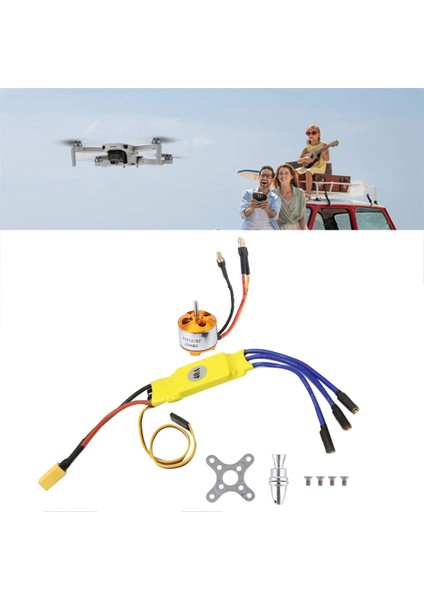 2212 KV2200 MOTOR+40A Esc XT60 Rc Motor Esc Seti Drone Helikopter Için (Yurt Dışından) modelleri
