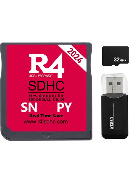2024 R4 Kart 32G 300'Ü 1 Arada Dsl Xl Secure Digital Bellek Kartı-B (Yurt Dışından)