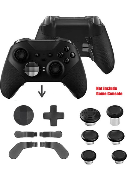 17 Adet Metal Kürekler Başparmak Tutacakları Çekirdek Joystick Seti C (Yurt Dışından)
