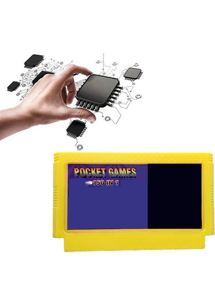 150 In 1 Oyun 8 Bit Famicom Retro Konsol Oyun Kartı (Yurt Dışından)