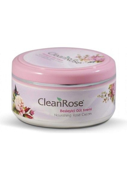 CleanRose Besleyici Gül Kremi 125 ml