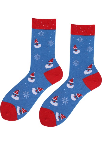 Erkek 6'lü Pamuklu Uzun Çorap Noel Hediye Christmas (Yurt Dışından) indirimleri