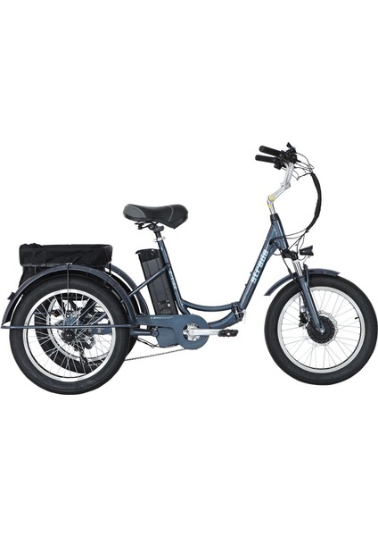 Strada Cycles E-Vibe Hidrolik Disk 20 Jant Üç Tekerlekli Elektrikli Bisiklet