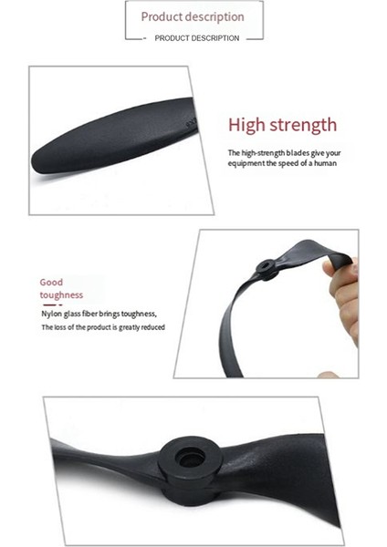 8060 Uzaktan Kumandalı Uçak Pervane Kanatları Için Uygun Pervane (Yurt Dışından) fırsatları