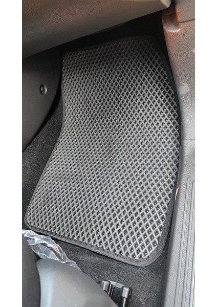 Ford Courier 3D Havuzlu Paspas 2014-2023 Siyah