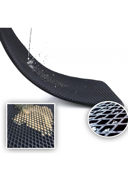 Ford Courier 3D Havuzlu Paspas 2014-2023 Siyah indirimleri