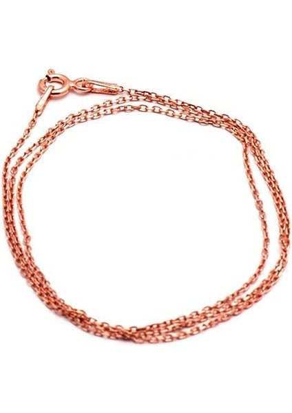 45 cm Rose Gümüş Zincir 82