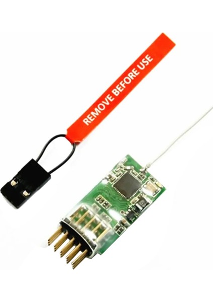 4100E 2.4ghz 4ch Alıcı Dsm2 Mini Tam Aralık -Mx-M2 (Yurt Dışından)