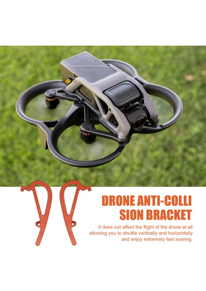 Avata 2 Gimbal Koruma Çubuğu Drone Gimbal Tamponu Kırmızı (Yurt Dışından)