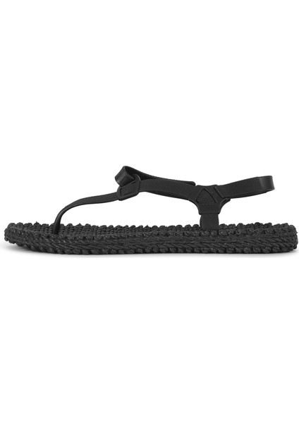 Ilse Jacobsen - CHEERFUL14 - Flip Flop With Straps-Black