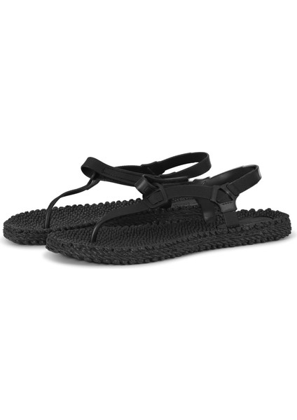 Ilse Jacobsen - CHEERFUL14 - Flip Flop With Straps-Black