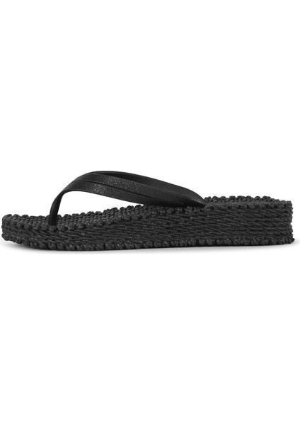 Ilse Jacobsen - CHEERFUL13 - Flip Flop On Platform Sole-Black