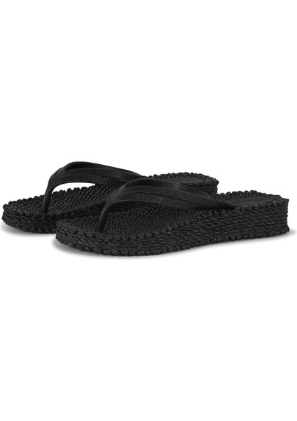 Ilse Jacobsen - CHEERFUL13 - Flip Flop On Platform Sole-Black