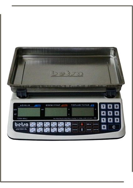 ETB-1602XL Pazarcı 15KG