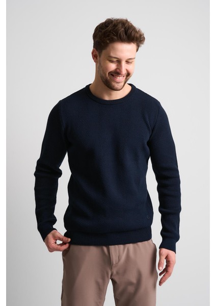 Dokulu Erkek Triko Kazak (ET-3636-Y) indirimleri