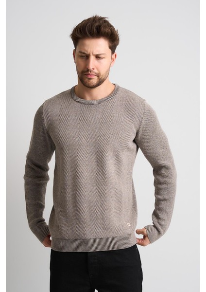 Dokulu Erkek Triko Kazak (ET-3636-Y) fiyatları