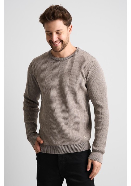 Dokulu Erkek Triko Kazak (ET-3636-Y) fırsatları