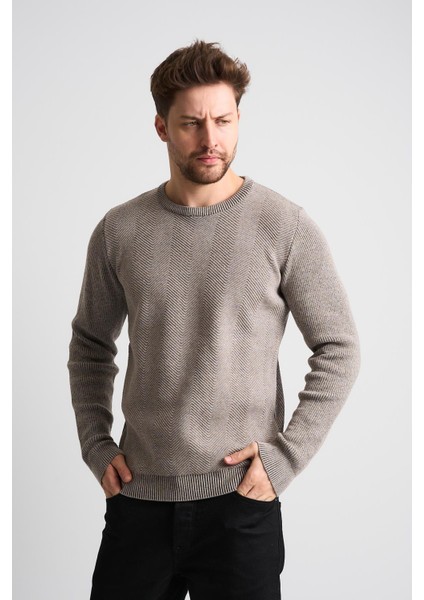 Dokulu Erkek Triko Kazak (ET-3636-Y) indirimleri