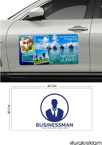 Logo Baskılı Araç Magnet fiyatları