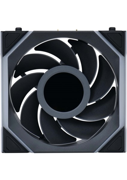 Unı Fan Reverse Sl Wıreless LCD 1X120MM Siyah Kasa Fanı (G99.12RSLLCD1W1B.00)