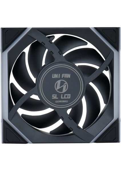Unı Fan Reverse Sl Wıreless LCD 1X120MM Siyah Kasa Fanı (G99.12RSLLCD1W1B.00)
