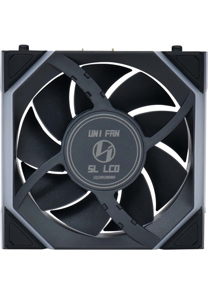 Unı Fan Sl Wıreless LCD 3X120MM Siyah Kasa Fanı (G99.12SLLCD1W3B.00)