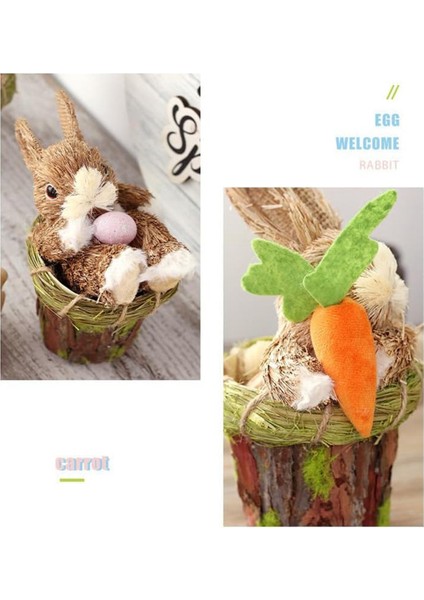 Ev Için Sevimli Kamış Çiçek Saksısı Dekoru Ev Masaüstü (Yurt Dışından) fiyatları