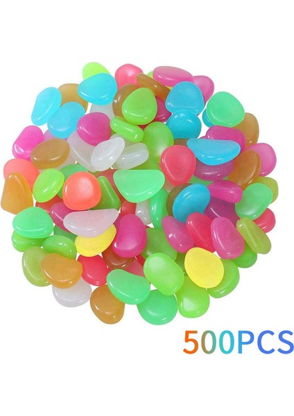 500 Adet Karanlıkta Parlayan Işıklı Taş Bahçe Kayaları Glowinthedark (Yurt Dışından)