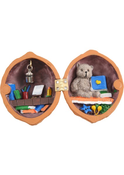 Ceviz Kabuğu, ,el Yapımı Ceviz Kabuğu Bebek Evi,d (Yurt Dışından)