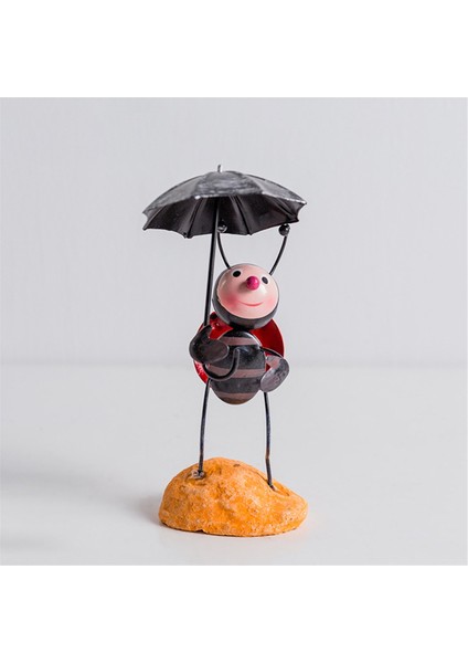 4 Adet Küçük Masaüstü Dekorasyon Metal Bahçe Simülasyonu Uğur Böceği (Yurt Dışından) fiyatları