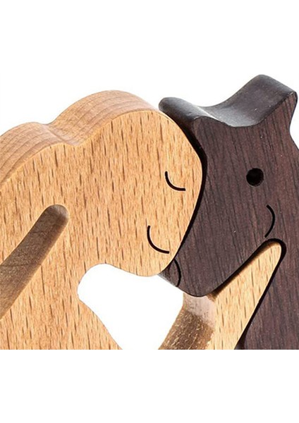 Köpek Ailesi Ahşap Ürünleri Ev Ahşap Oyma Süslemeleri (Yurt Dışından) fiyatları