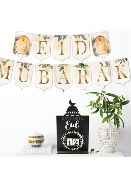 Geri Sayım Takvimi Ramazan Bayramı Masaüstü Süslemeleri Ahşap Çiftlik Evi-B (Yurt Dışından) fırsatları