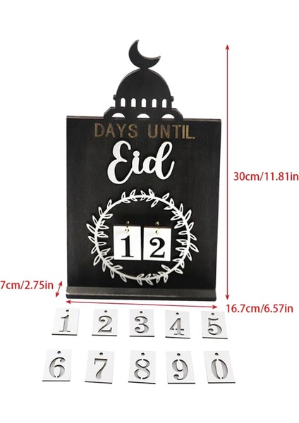 Geri Sayım Takvimi Ramazan Bayramı Masaüstü Süslemeleri Ahşap Çiftlik Evi-B (Yurt Dışından) indirimleri