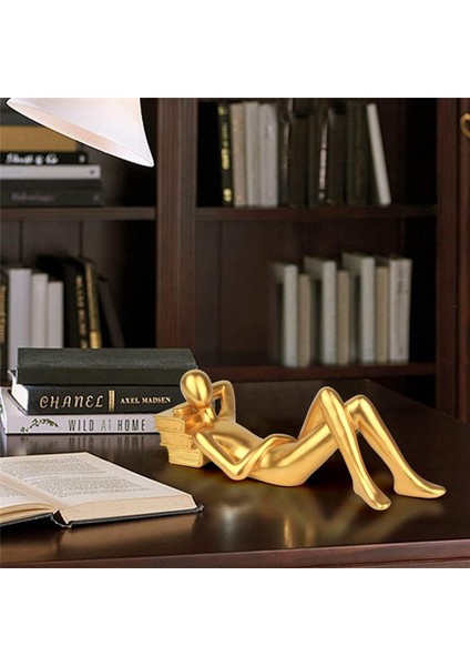 Dekor Okuma Heykeli Ev, Ofis Yatak Odası Için Raf Dekor Aksanları (Yurt Dışından) fiyatları