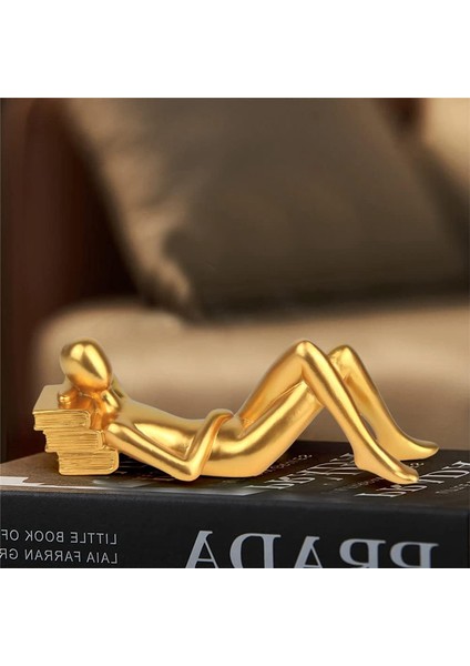 Dekor Okuma Heykeli Ev, Ofis Yatak Odası Için Raf Dekor Aksanları (Yurt Dışından) indirimleri