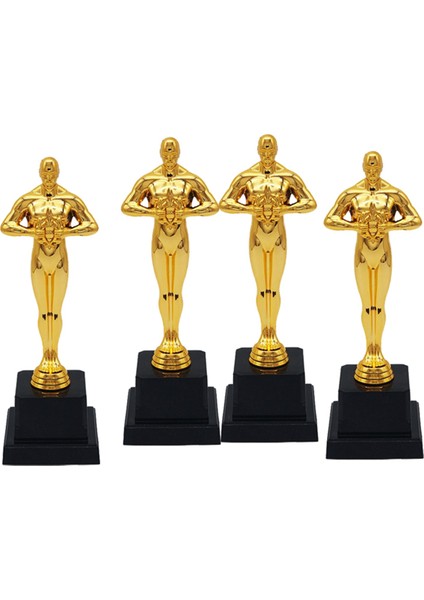 4 Paket Altın Ödül Kupası, Ödül Töreni Için Kupa Heykelciği (Yurt Dışından)