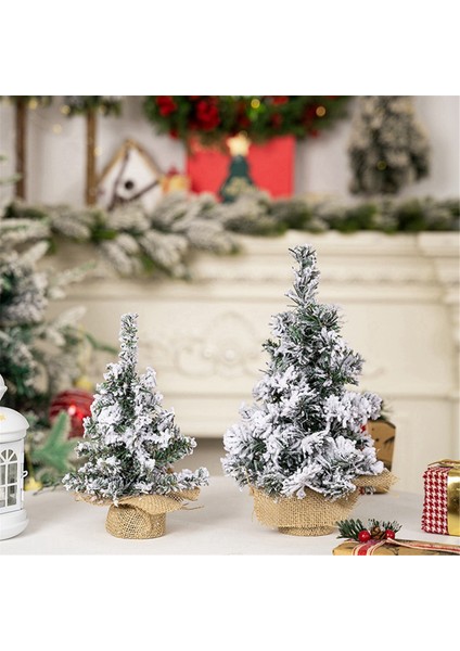 6 Paket Yapay Mini Noel Ağacı Mini Noel Ağacı Süslemeleri (Yurt Dışından) fırsatları