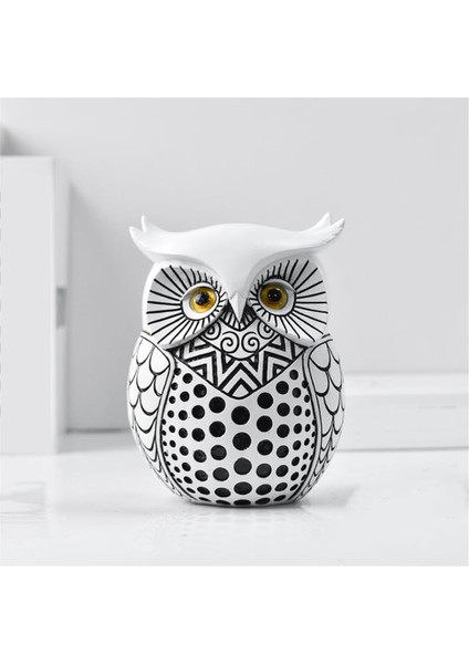 Beyaz Baykuş Süsü, Reçine Heykel Hayvan El Sanatları (Yurt Dışından) fiyatları