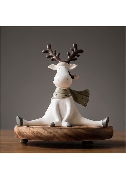 Sanatsal Ev Geyik Süslemeleri Figürinler (Yurt Dışından) fırsatları