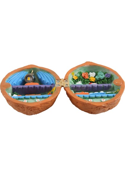 Ceviz Kabuğu, ,el Yapımı Ceviz Kabuğu Bebek Evi,c (Yurt Dışından)
