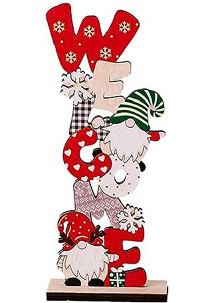 Ahşap Noel Dekoru, Noel Orta Parçaları (Yurt Dışından)