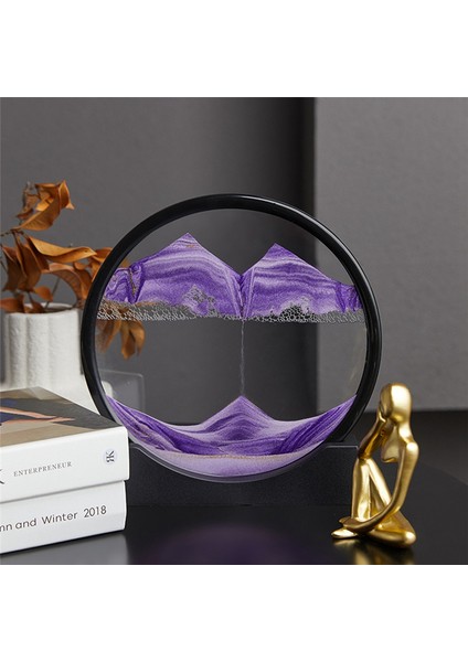 Kum Manzarası Hareketli Kum Sanat Resmi 3D Akan Kum Resim-Mavi (Yurt Dışından) indirimleri