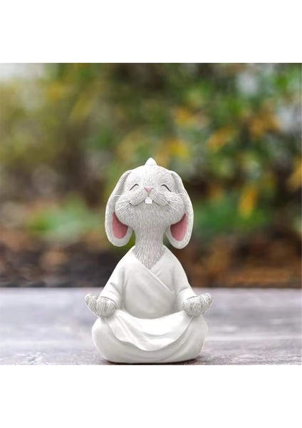 Yoga Oturma Odası Bahçe Dekorasyonu Bonsai Masaüstü Süsleri Siyah (Yurt Dışından)
